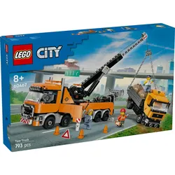 LEGO® City 60467 Schwerlast-Abschleppwagen mit Kran