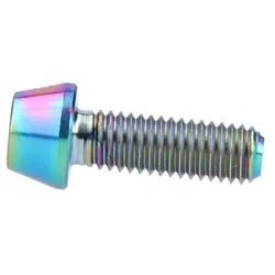 Titanschraube M5x15 konisch oil slick