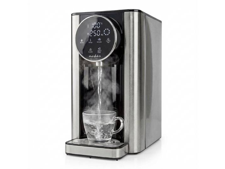 Nedis Heetwaterdispenser - 2600 W - 2.7 l - Aluminium / Zwart