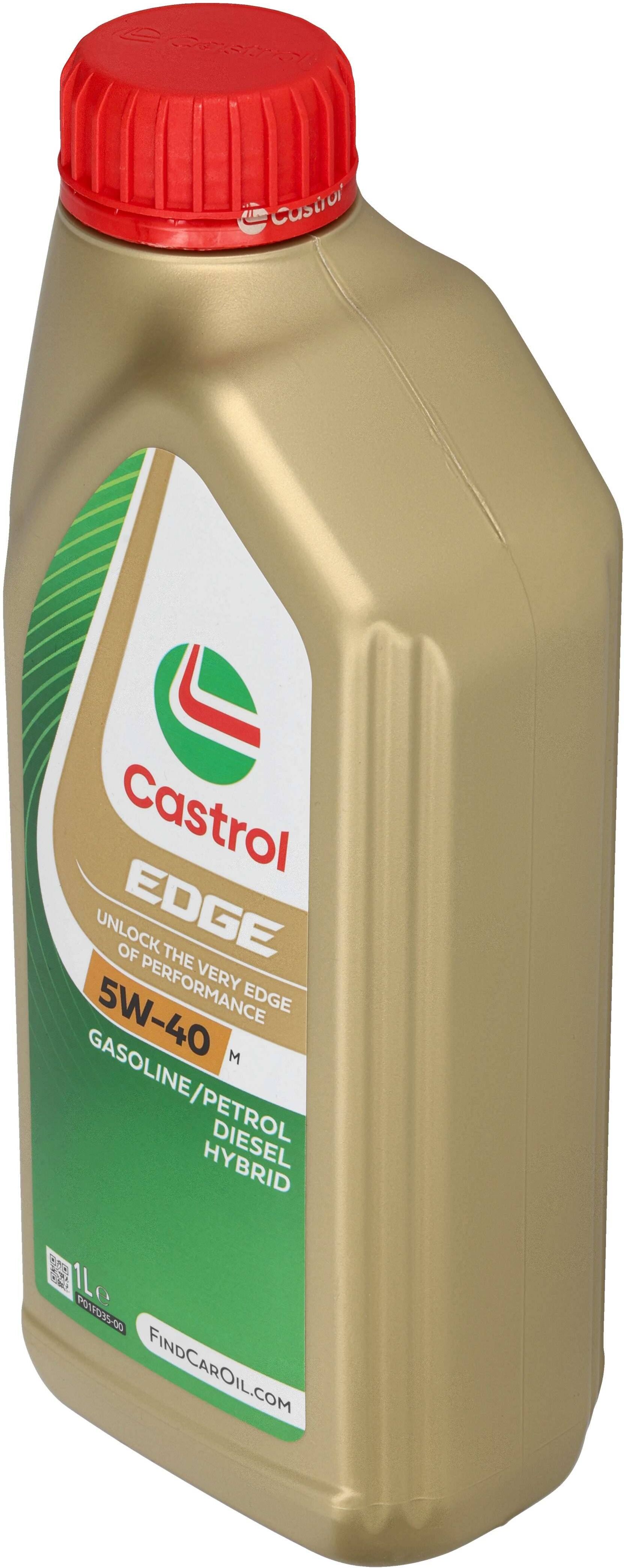 Castrol Motoröl Edge 5w-40 M/ 1 L 15f70f 1l
