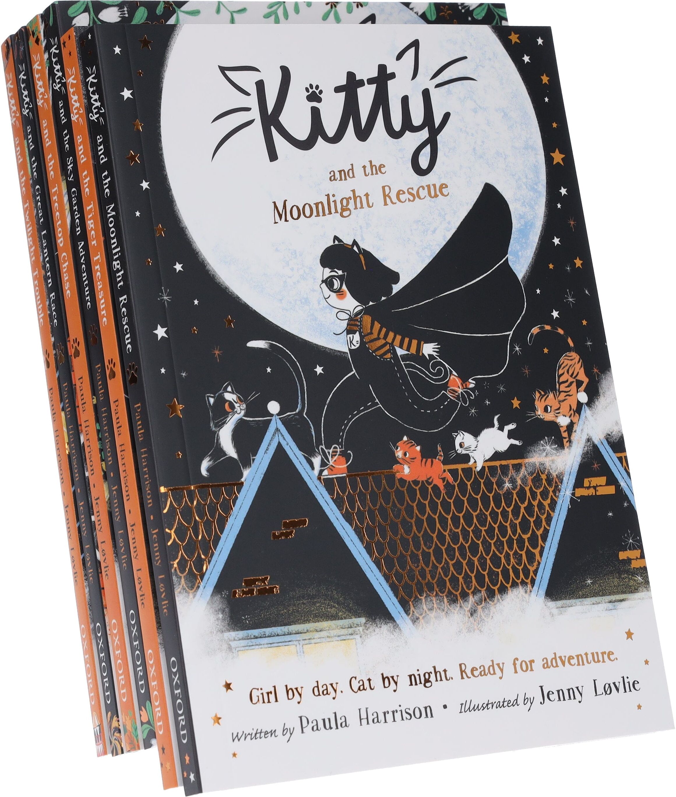 Kitty's Superhero Adventures by Paula Harrison 6 Books Collection - Ages 5+ - Paperback Oxford University Press