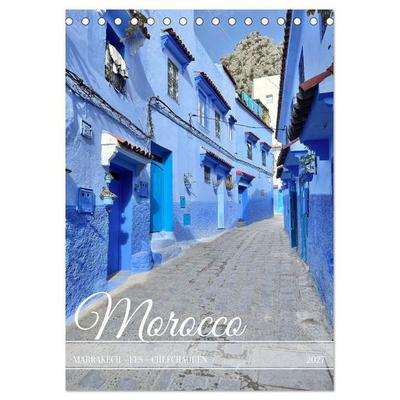Colors and Charms of Morocco (Desk Calendar 2027 DIN A5 portrait), CALVENDO 12 Month DeskCalendar