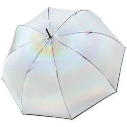 Knirps Stockschirm C.760 Stick Transparent Stardust black - 87