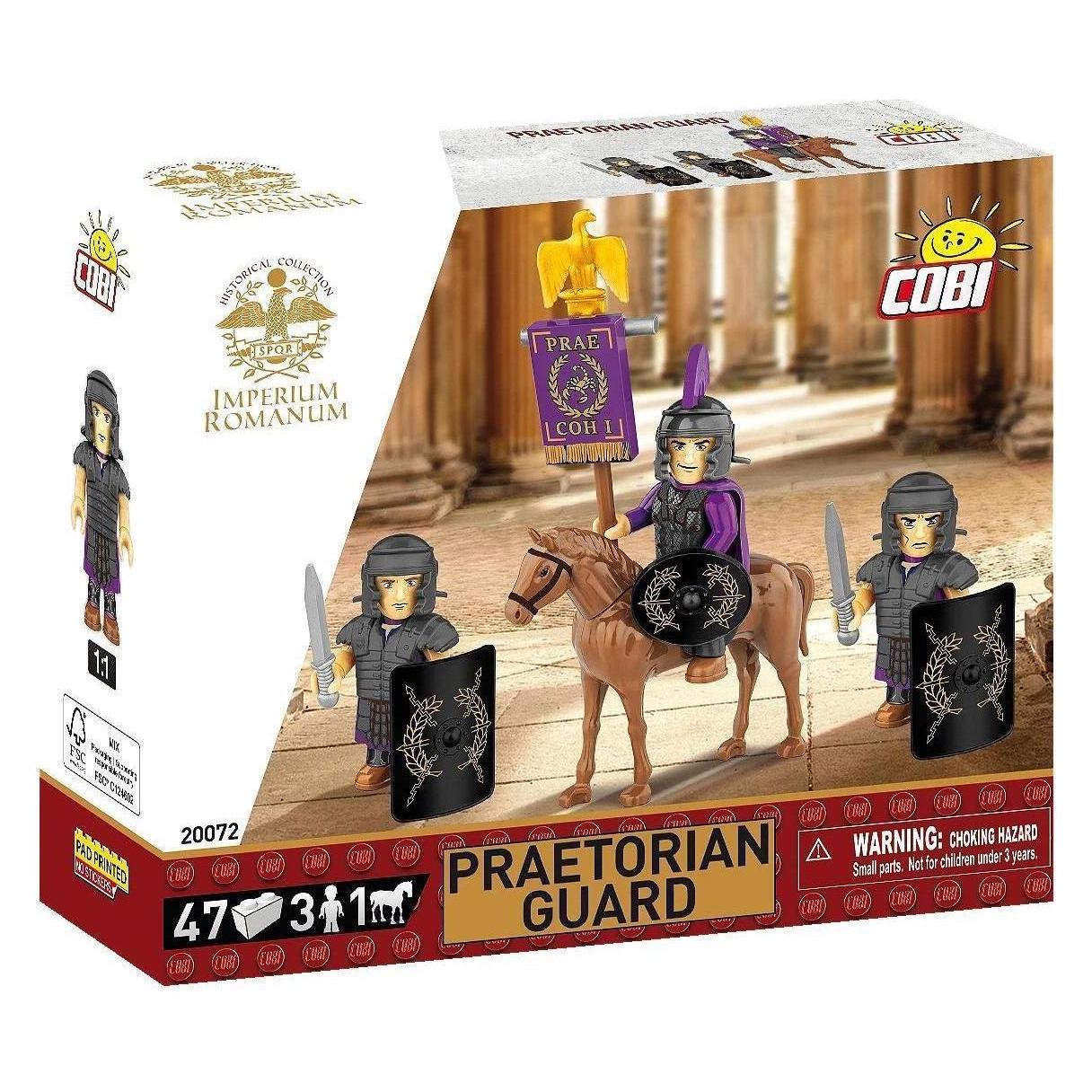 Cobi Imperium Romanum 20072 - Praetorian Guard, 4 Spielfiguren, Bausatz 47 Klemmbausteine (20072)
