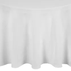 Gastronoble 10 Tischdecken Mitre Essentials Occasions - Tischdecke rund - weiß - 230cm