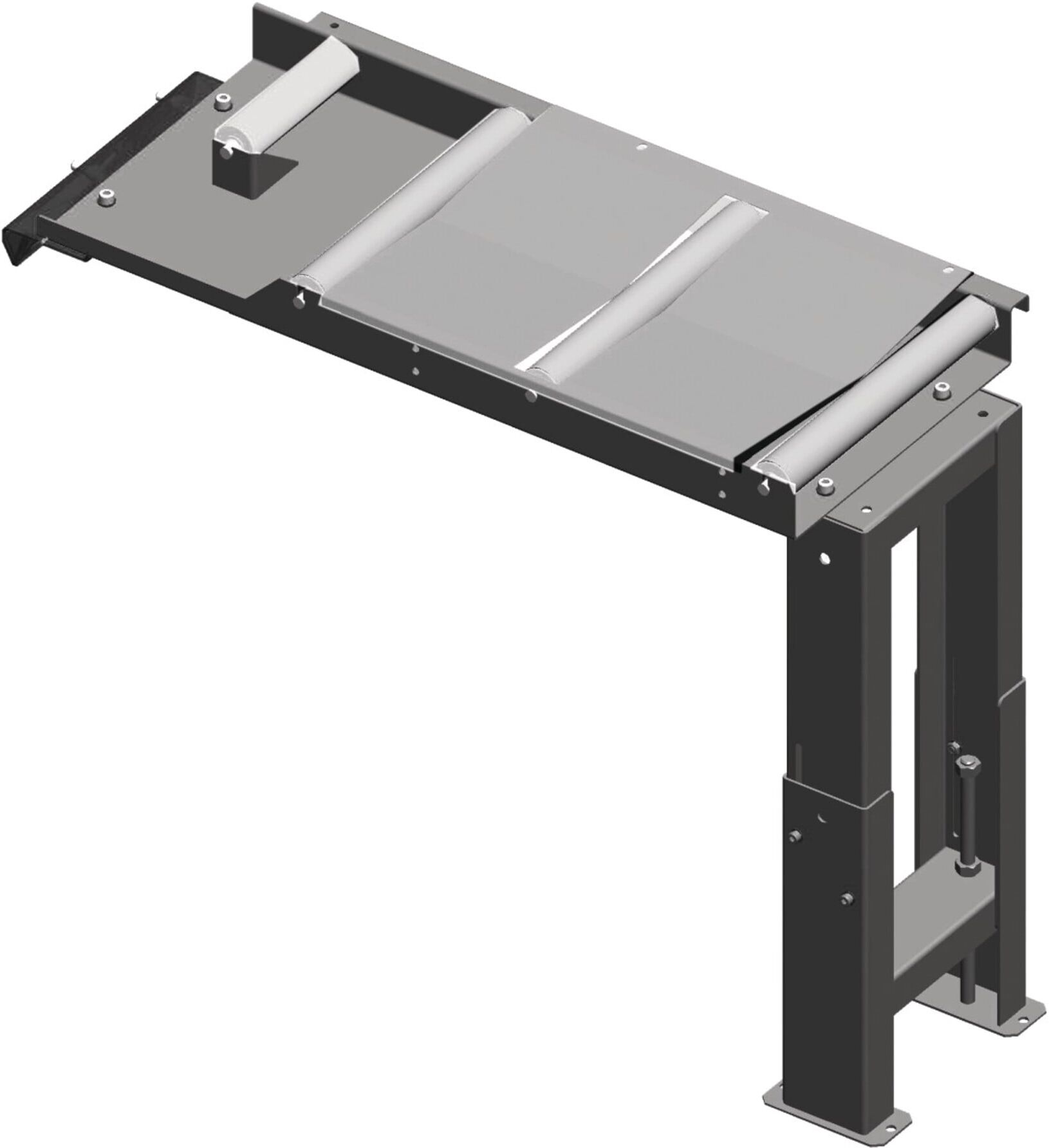 metallkraft Verbindungsrollenbahn 390 mm Abfuhrseite für 60°-Schnitte (3649172)