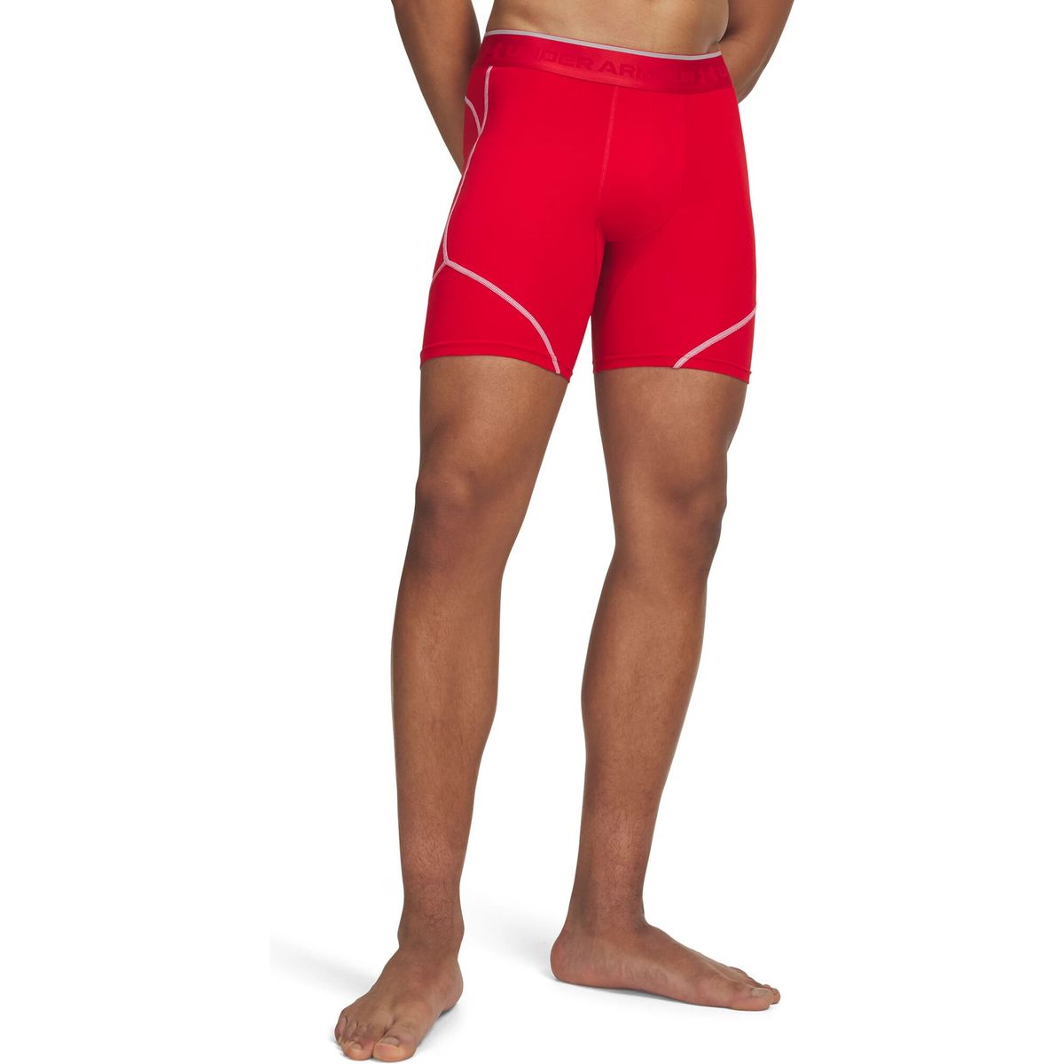 Under Armour HG Elite Long Shorts red reflective (600) M 6015388-600-MD
