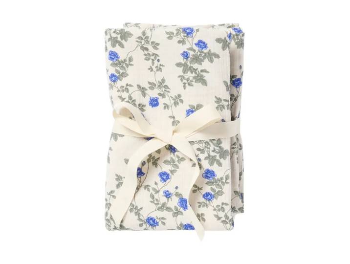 Garbo&Friends Petite couverture Dainty Muslin, 2 pièces 60x60 cm