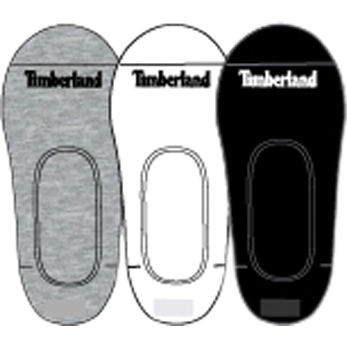 Timberland Mens 3 Pack Bowden Sock Liner multi colour L TB0A6B9FM051-L