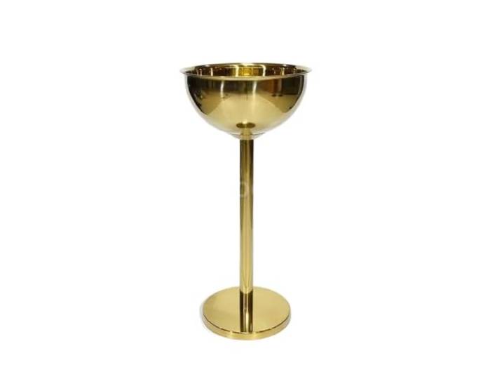 Eiswürfelbehälter Weinkühler-Eimer aus Edelstahl Barzubehör, Champagner, Bier, Eis, Heimästhetik(Color-03)