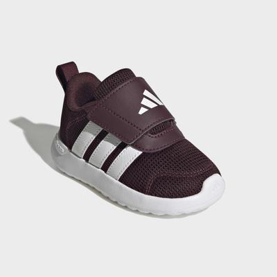Sneaker ADIDAS SPORTSWEAR "VL MOVE KIDS", Kinder, Gr. 24, rot (maroon, ftwr weiß, maroon), Synthetik, Textil, Schuhe Sneaker, für Kinder