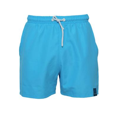 Badehose NASSAU BEACH "NB231017", Herren, Gr. 56 (XXL), US-Größen, blau (cyan), 100% Polyester, Badehosen Badehose
