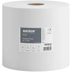 Katrin Wischtuch Rolle 2-lagig 2RL weiss, Haushaltspapier, Weiss