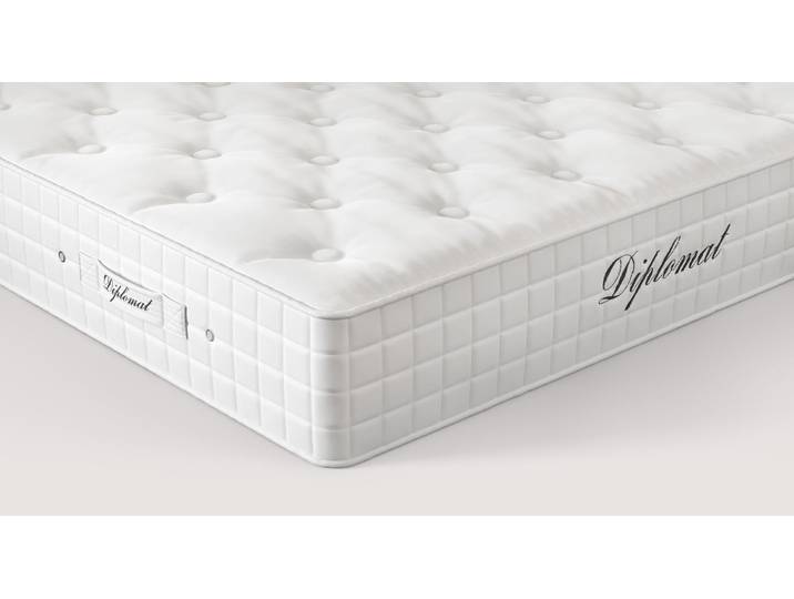 Matelas DIPLOMAT 140x190 - Ressorts ensachés - Confort Ferme