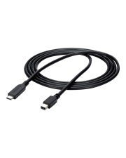 StarTech.com Cable USB C to Mini DisplayPort 1.8m Kabel Digital/Daten Digital/Display/Video 1,8 m Schwarz (CDP2MDPMM6B)