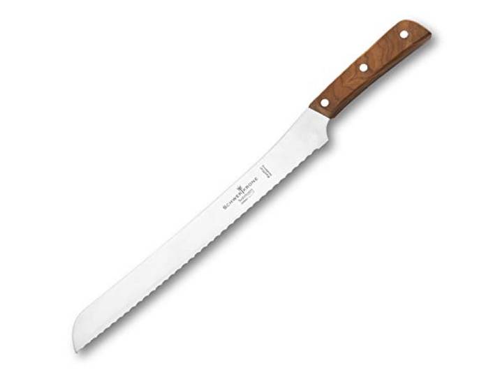 Schwertkrone Brotmesser Solingen 30 cm Klinge 45 cm Gesamtlänge (Olivenholz XXL)