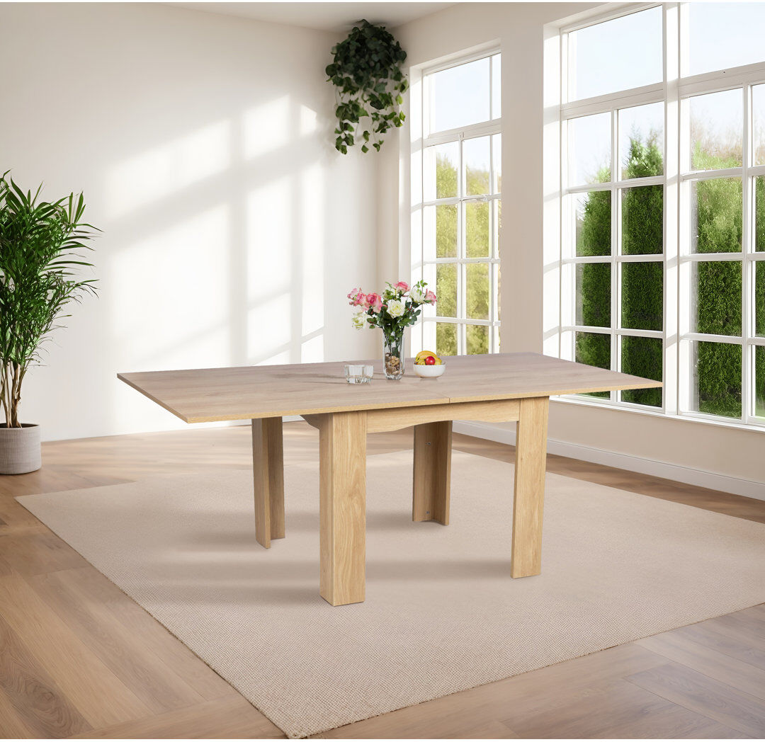 Alpen Home Ludden Extendable Rectangular Dining Table Oak
