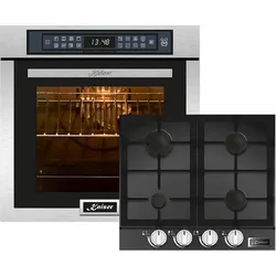 Kaiser  Backofen-Set EH 6306 R Einbaubackofen + KCG 6387 Gaskochfeld