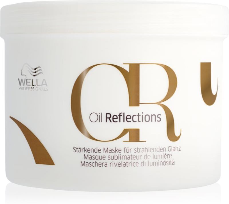 Wella Professionals Oil Reflections nährende Maske für glattes und glänzendes Haar 500 ml