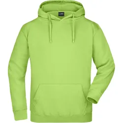 Kapuzen-Sweatshirt "JN047" - L - lime green