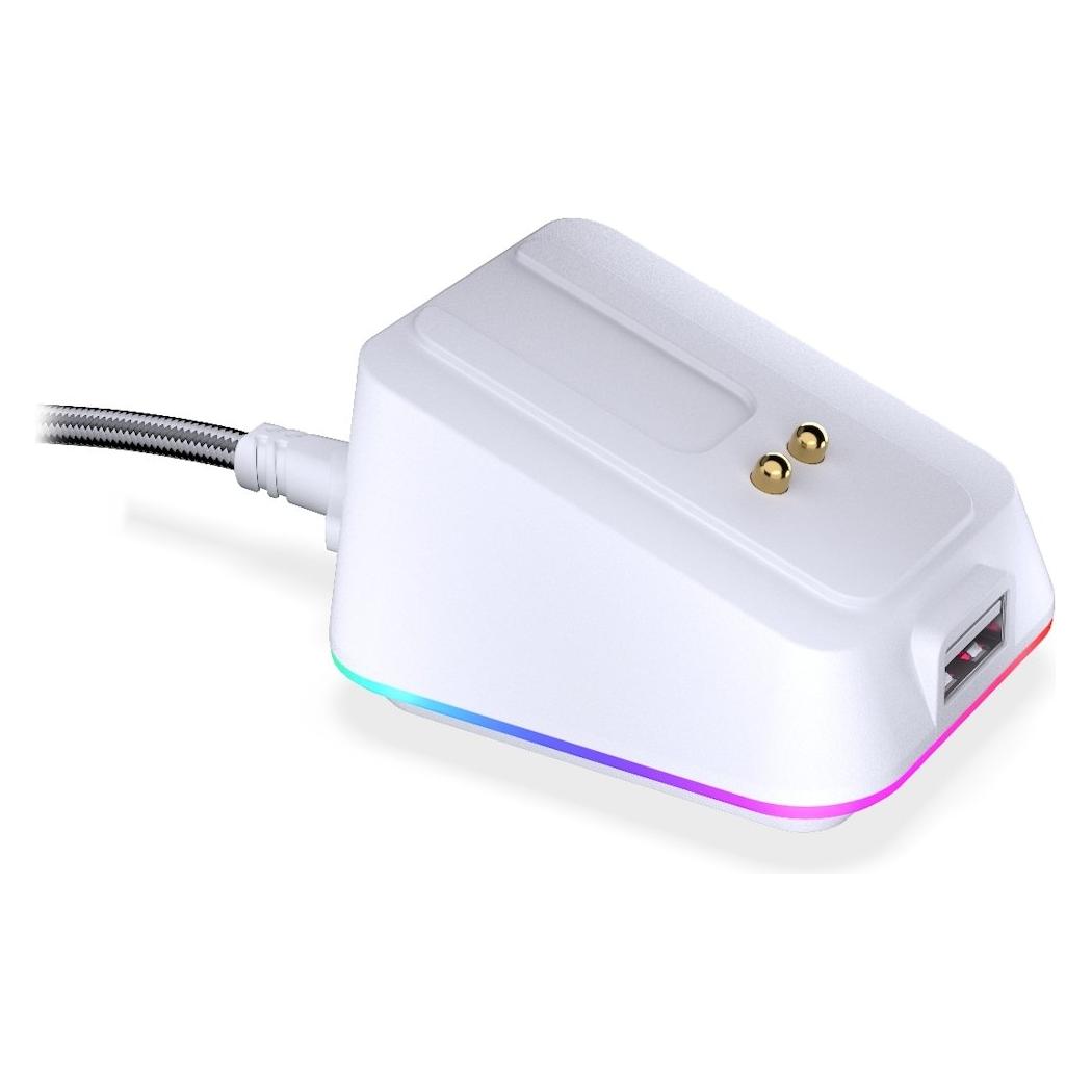 Endorfy Mouse Dock White, für LIV Wireless, LIV Plus Wireless (weiss, Kabel 1,8 Meter) (EY0F002)