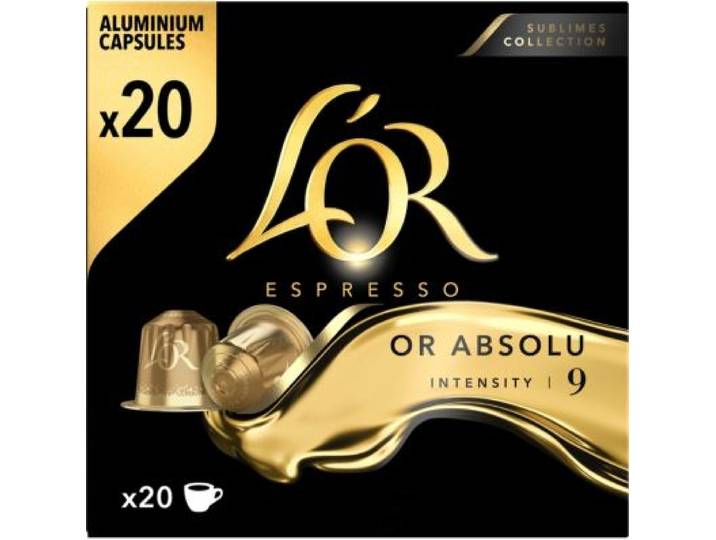 L'or - Capsules Espresso Or Absolu X20