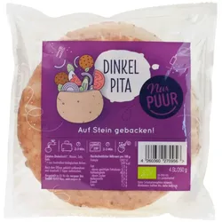 Dinkel Pita Taschen 4 Stück 260g
