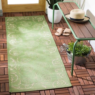 SAFAVIEH Courtyard Marlys Waterproof Patio Backyard Rug