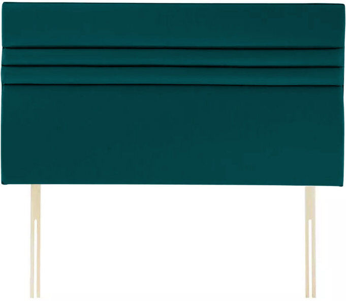 Fairmont Park Upholstered Velvet Headboard Mallard Kingsize (5')