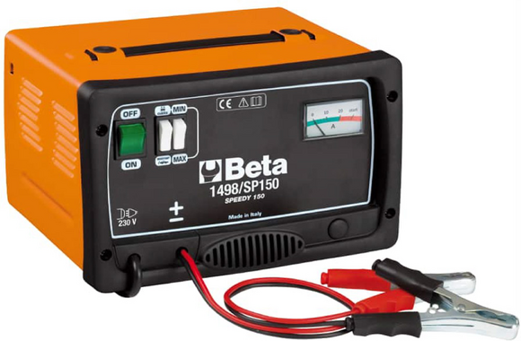 Beta tools Beta 1498/SP150 - Caricabatterie e avviatore portatile - 12V - Monofase