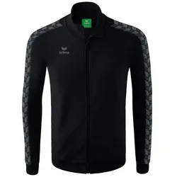 Erima Essential Team Tracktop Jacke Kinder - schwarz/slate grey -