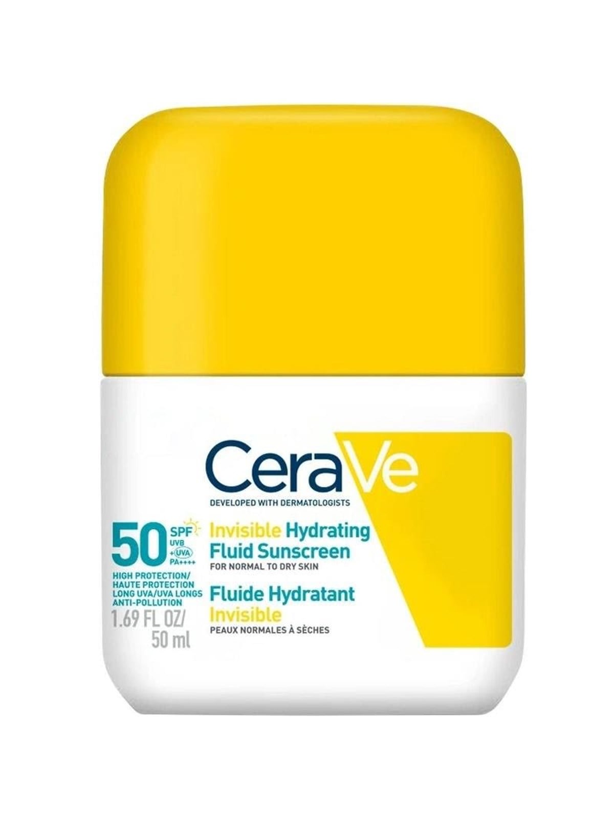 CeraVe Invisible Hydrating Fluid Sunscreen SPF 50