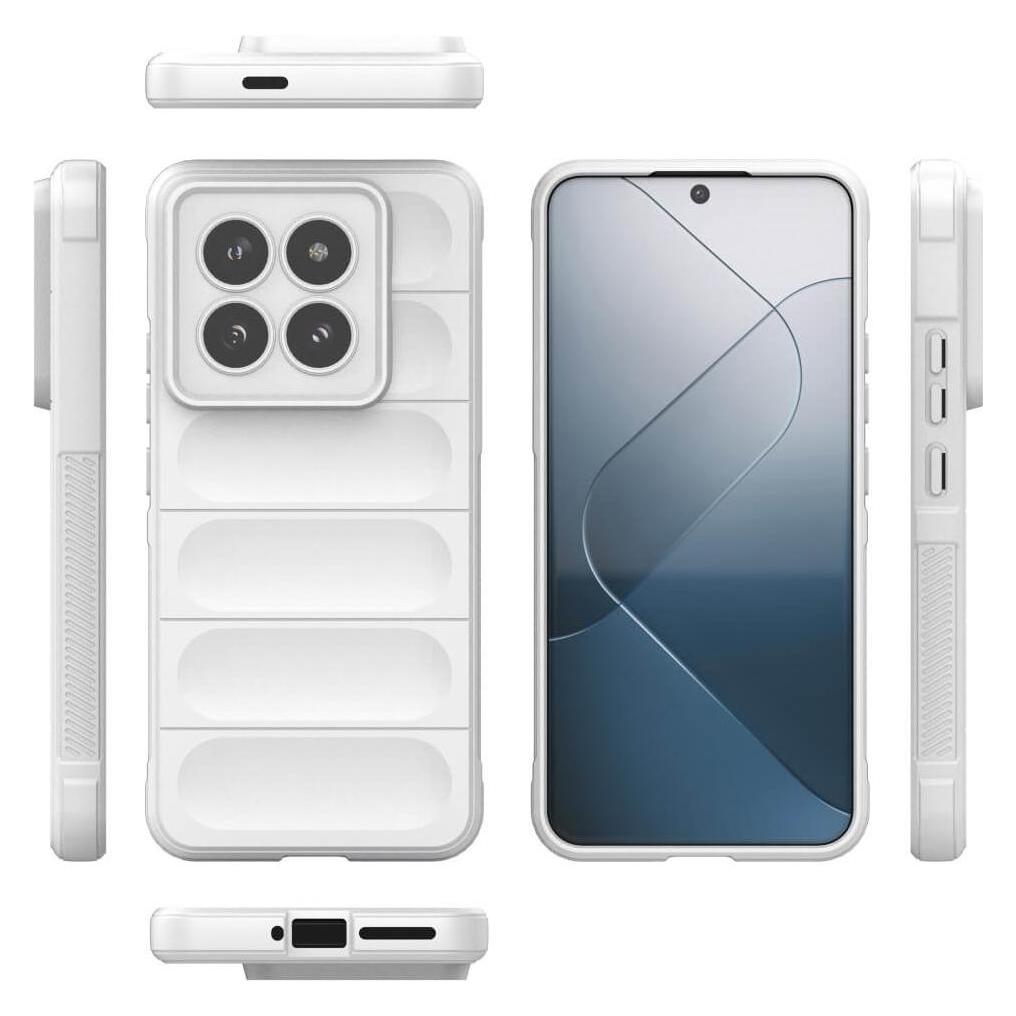 Cover-Discount Xiaomi 14 Pro - Rugged Protective Cover weiss (Xiaomi 14 Pro) (660168348H)