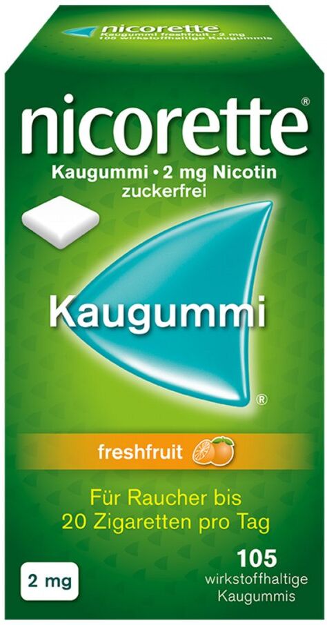 nicorette® Kaugummi 2 mg freshruit