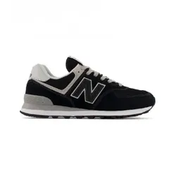 New Balance für Herren. ML574V3 Turnschuhe 574v2 Evergreen schwarz (38), Stoff, Wohnung, Wildleder, Schnürsenkel, Lässig