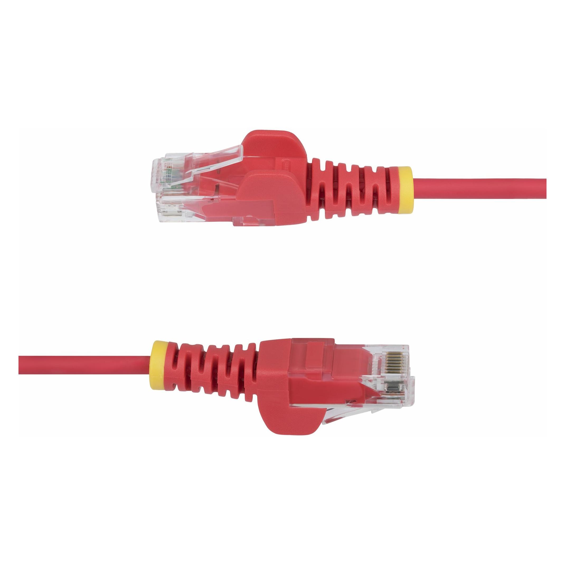 StarTech .com N6PAT200CMRDS, 2 m, Cat6, U/UTP (UTP), RJ-45, RJ-45, Rot (CAT6, 2 m) (N6PAT200CMRDS)