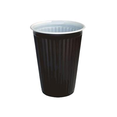 3000 Automatenbecher Thermobecher 180 ml PS Ø 70,3 x 91 mm braun/weiß