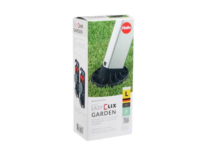 Hailo Wechselfuss-Set Garden L 4 Stück