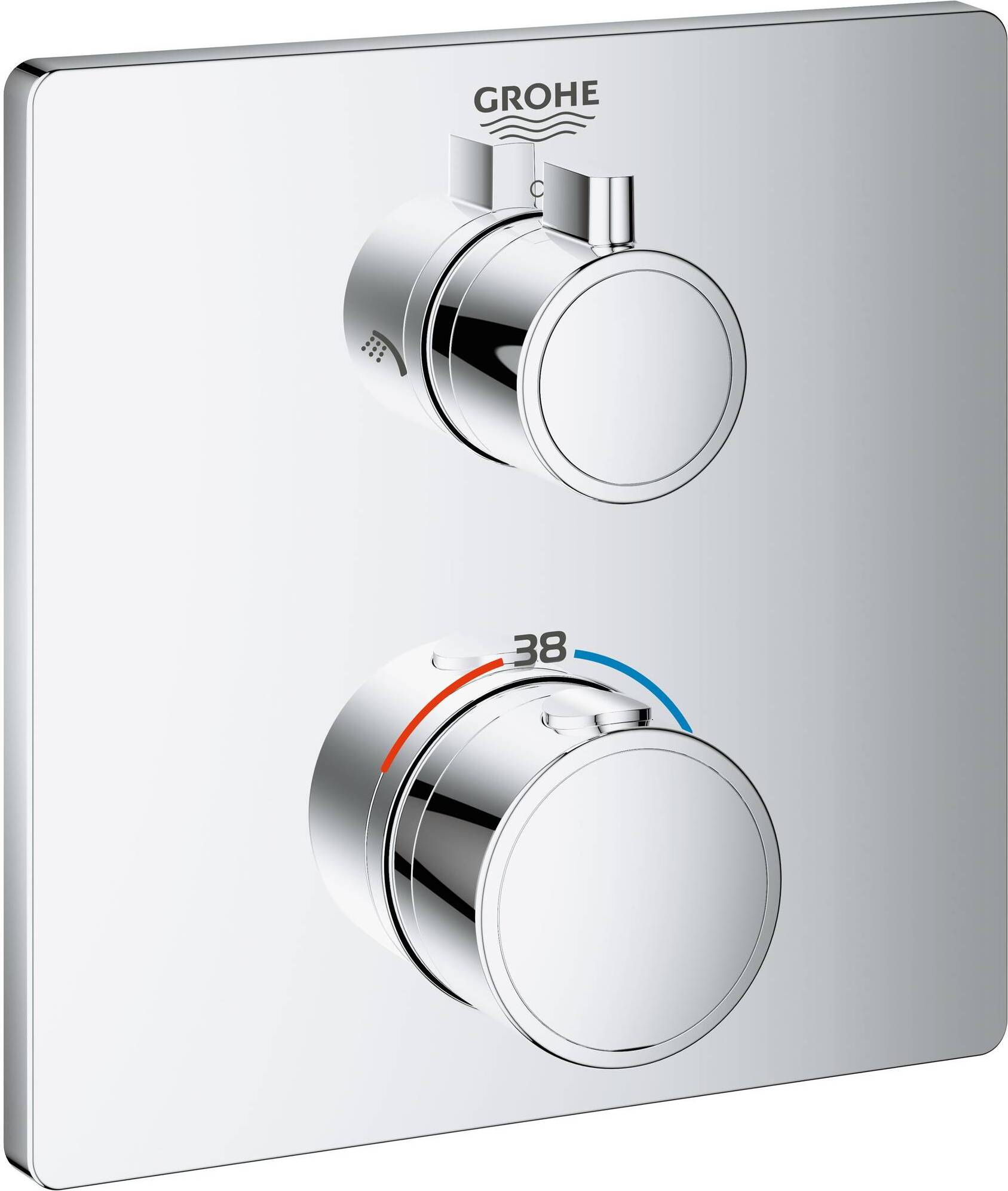 Grohe Thermostat-Brausebatterie Grohtherm 24079, 1 Stk.