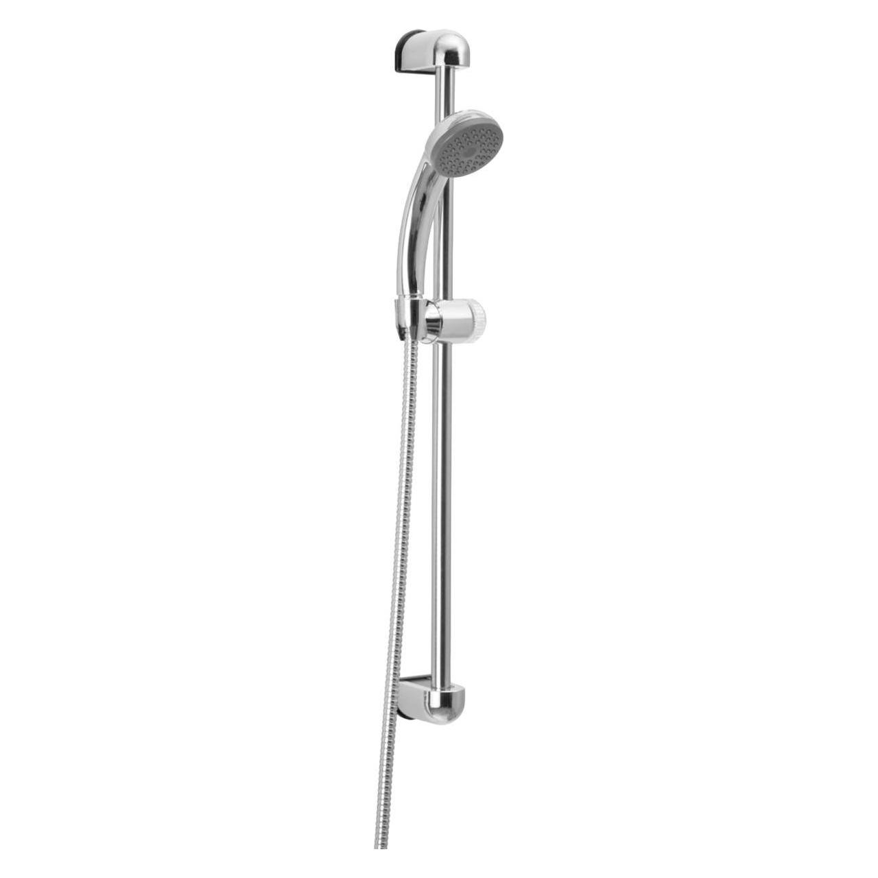 Invena Ava New Schiebeduschset aus Chrom (AU-56-001-D) (AU-56-001-D)