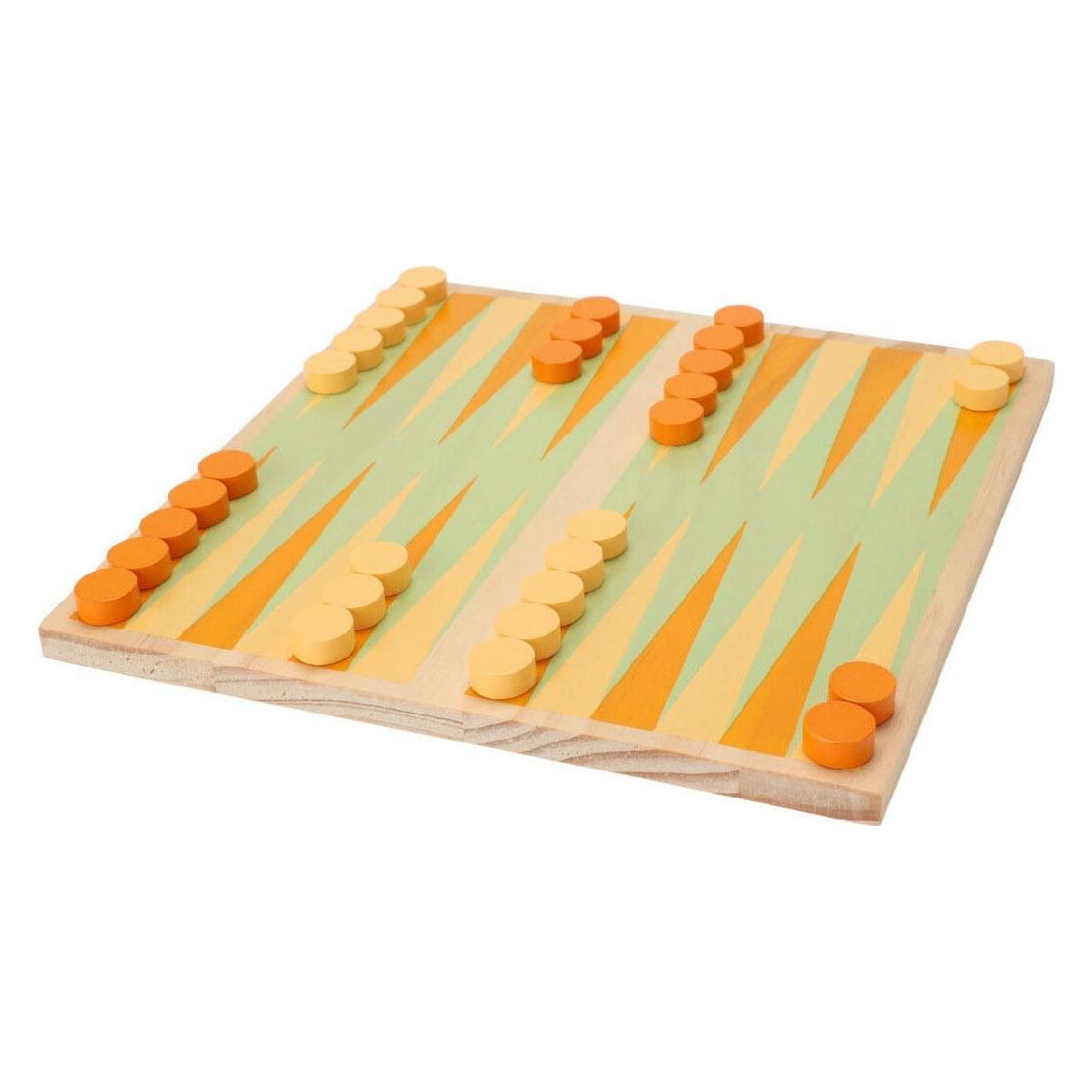 Holzbrettspiel Backgammon (47465622)