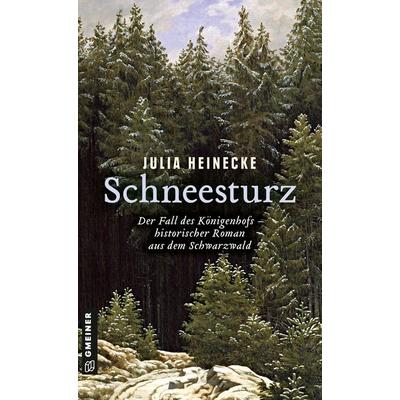 Schneesturz - Der Fall des Königenhofs, Taschenbuch von Julia Heinecke, Gmeiner-Verlag