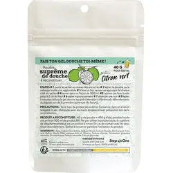 Duschgel Pulver Limette Step One 40 G