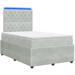 vidaXL, Boxspringbett, Boxspringbett (120 x 200 cm)