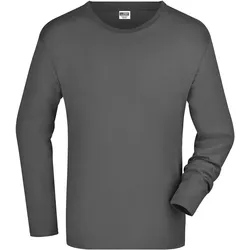 Langarmshirt "JN913" - XL - graphite