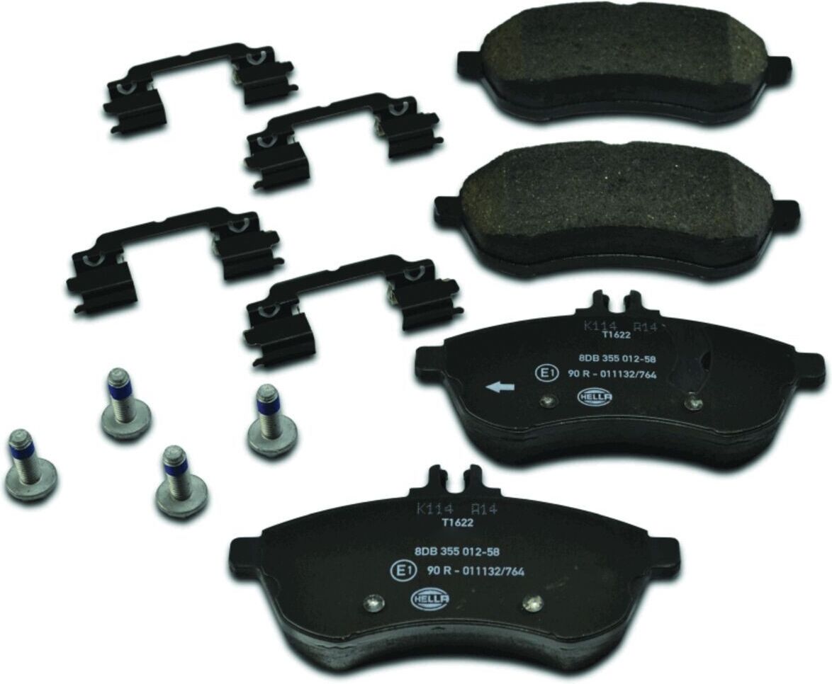 HELLA 8DB 355 012-581 Brake pad set