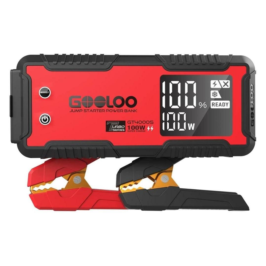 Gooloo GT4000S Jump-Starter 4000 A Spitzenstrom (4000 A, 24000 mAh) (GT4000S)