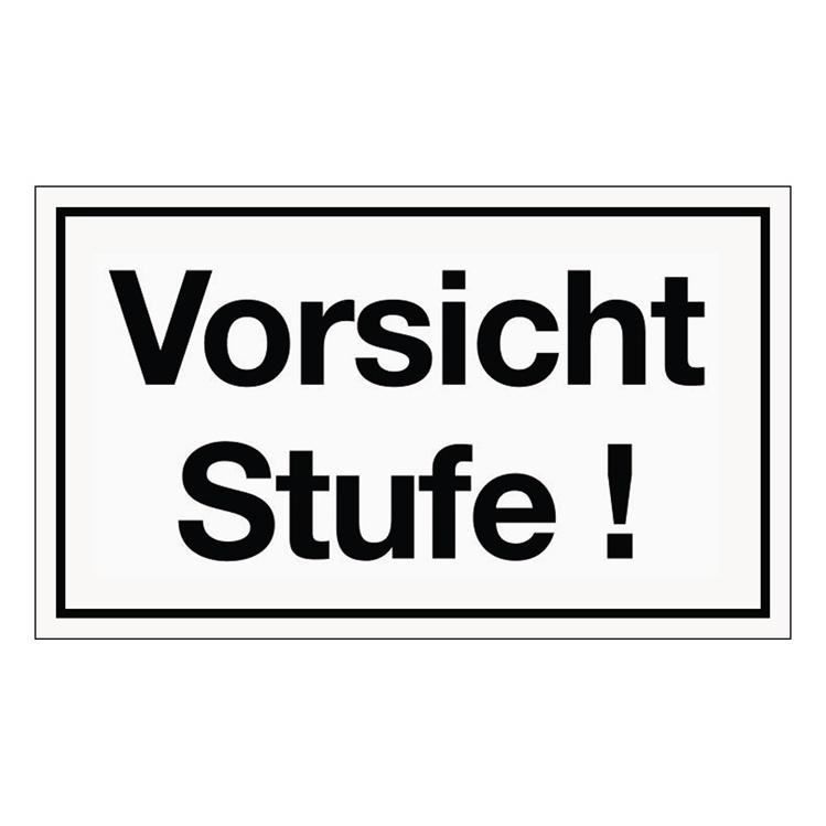 HP Autozubehör Hinweiszeichen Vorsicht Stufe (3000277166)