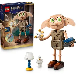 LEGO Harry Potter 76469 Dobby, der Freie Elf, Spielzeug ab 8 Jahren