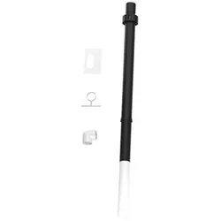 Buderus Grundbausatz DO DN80/125 schwarz 1,5 m KAS hinten